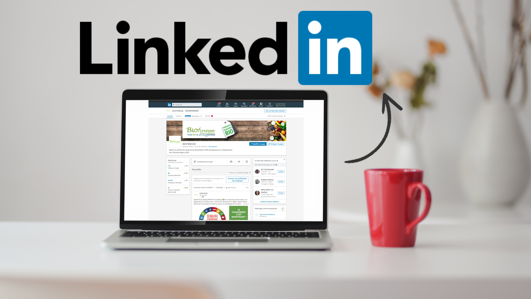 Découvrez notre page LinkedIn Découvrez notre page LinkedIn