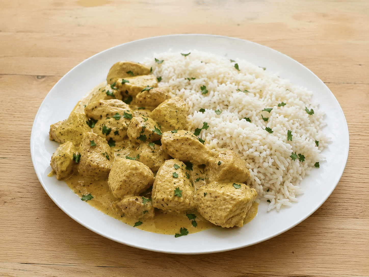 Sauté de poulet au lait coco